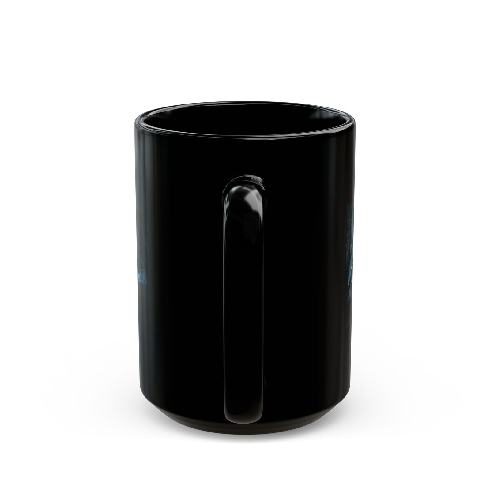 Halloween Haunted House Black Coffee Mug (11oz & 15oz) - Image 8